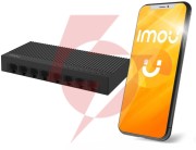 Switch imou 8-portowy sf108c plastikowa obudowa 100mbps