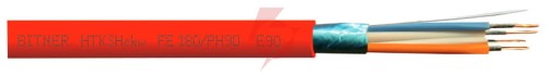 Kabel sygnalizacji ppoż ognioodporny bitner htkshekw ph90 1x2x1,0 - 100m