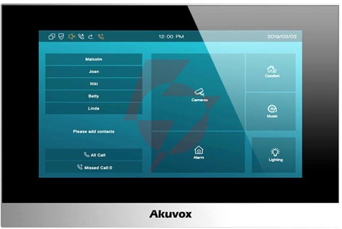 Monitor wideodomofonu akuvox c313w-2