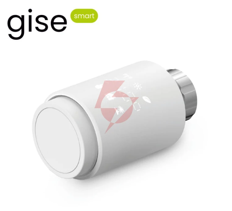 Gise smart głowica termostatyczna zigbee | tuya | gtv-zb