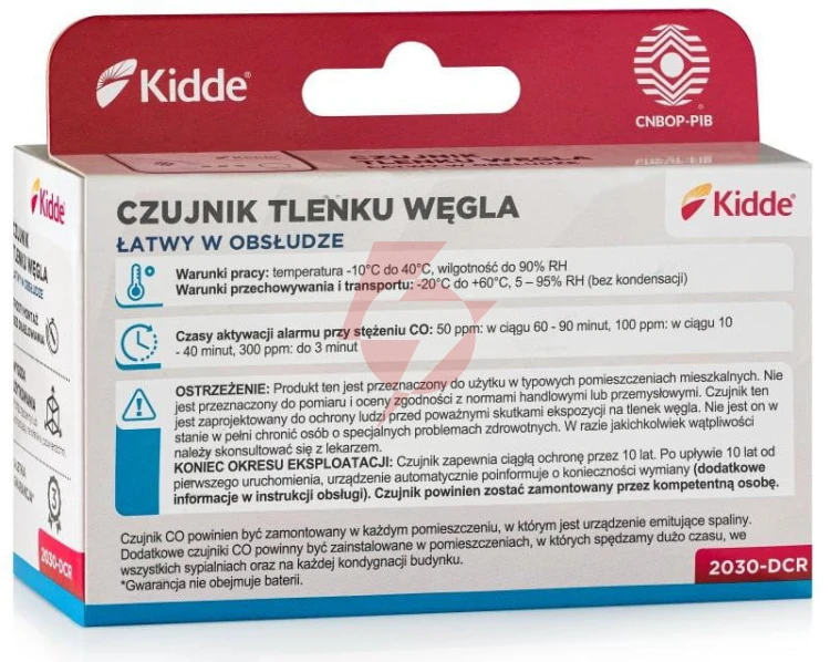 Czujnik czadu kidde 2030-dcr