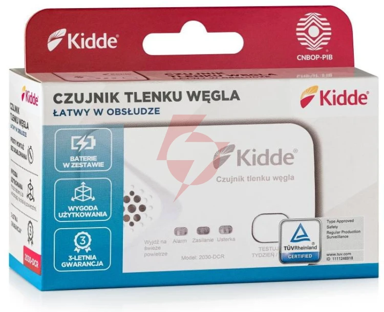 Czujnik czadu kidde 2030-dcr