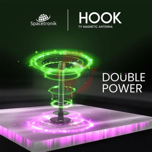 Antena magnetyczna dvb-t2 spacetronik hook 