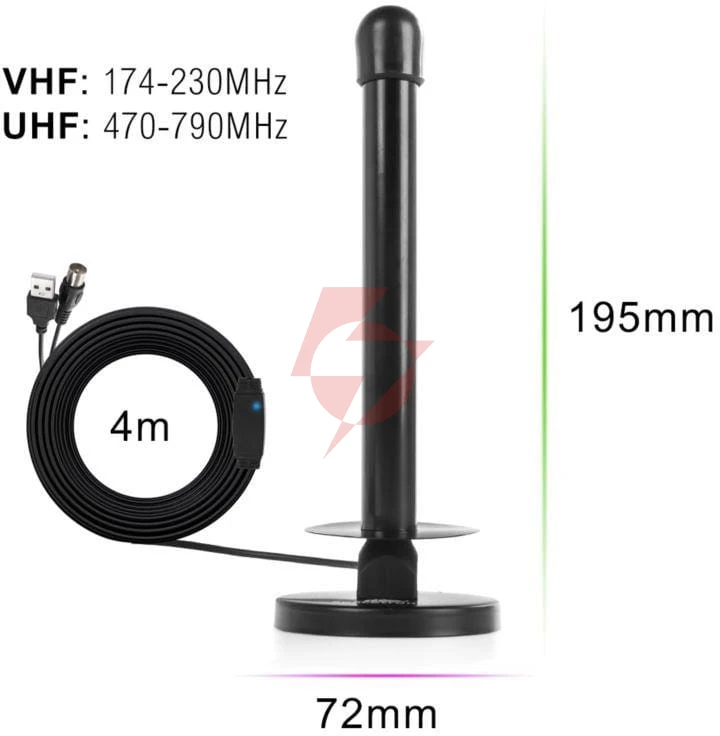 Antena magnetyczna dvb-t2 spacetronik hook 
