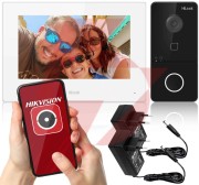 Zestaw wideodomofonowy ip hilook by hikvision ip-vis-slim-w