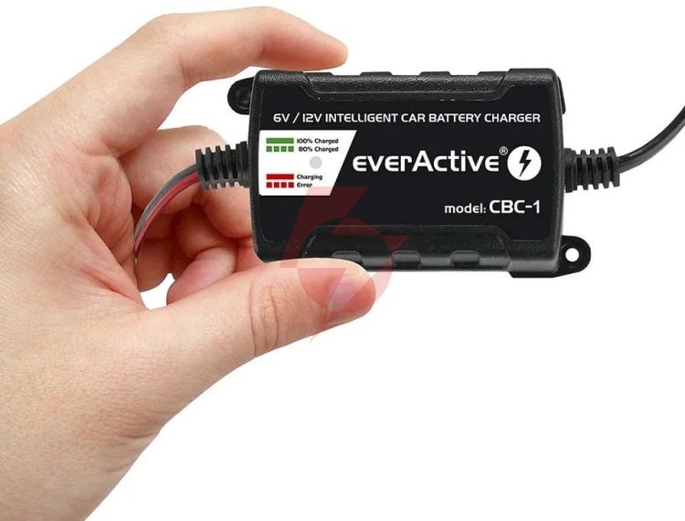 Ładowarka prostownik do akumulatorów 6v/12v everactive 14v/1a cbc-1
