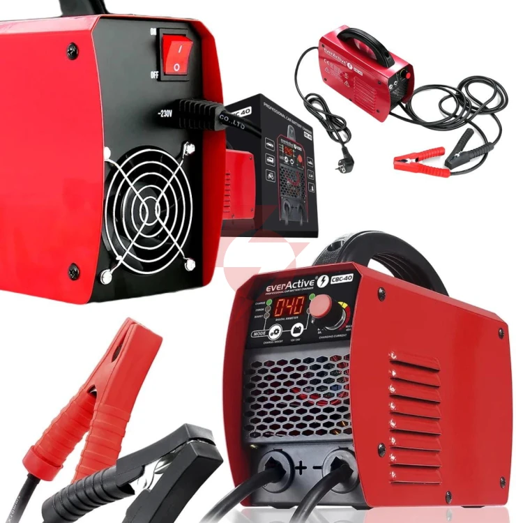 Ładowarka prostownik do akumulatorów 12v/24v everactive 29v/60a cbc-40