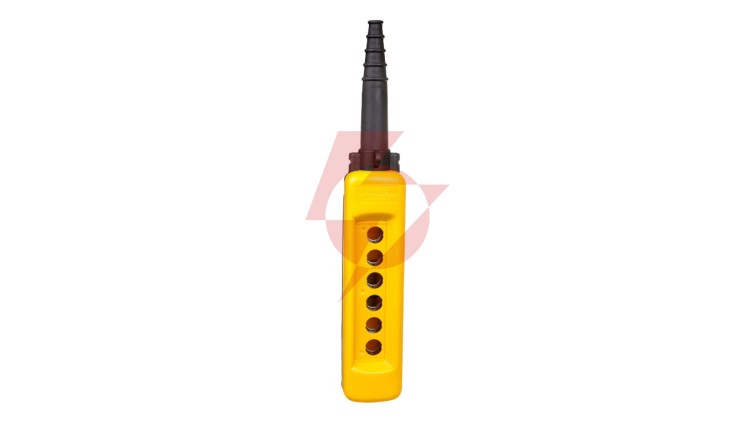 Obudowa kasety 6-otworowa 22mm żółta IP65 XACA06