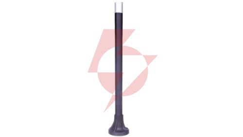 Podstawa z tulejką 400mm czarna metal XVBZ03