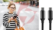 Kabel usb-c / usb-c everactive cbb-1pd5 100cm pd 100w 5a