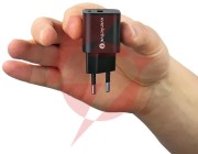 Ładowarka sieciowa everactive gan sc-390qb 30w 1xusb-c 1xusb-a pd pps