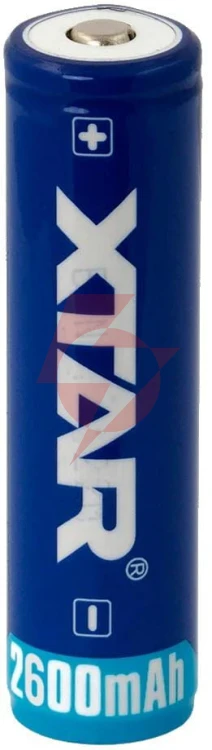 Akumulator 18650 li-ion 3,7v xtar 2600mah (1 szt.) z zabezpieczeniem