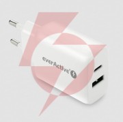 Ładowarka sieciowa everactive sc-370q 25w 1xusb-c 1xusb-a pd pps