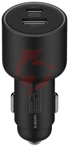 Ładowarka samochodowa xiaomi car charger 67w (usb-a + type-c)