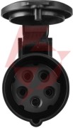 Przejściowka adapter siłowy green cell czerwony cee 16a 400v 5p do schuko 230v evak01