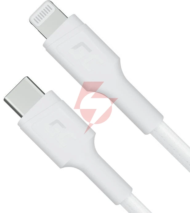Kabel usb-c / lighthing green cell powerstream 100cm biały pd apple iphone