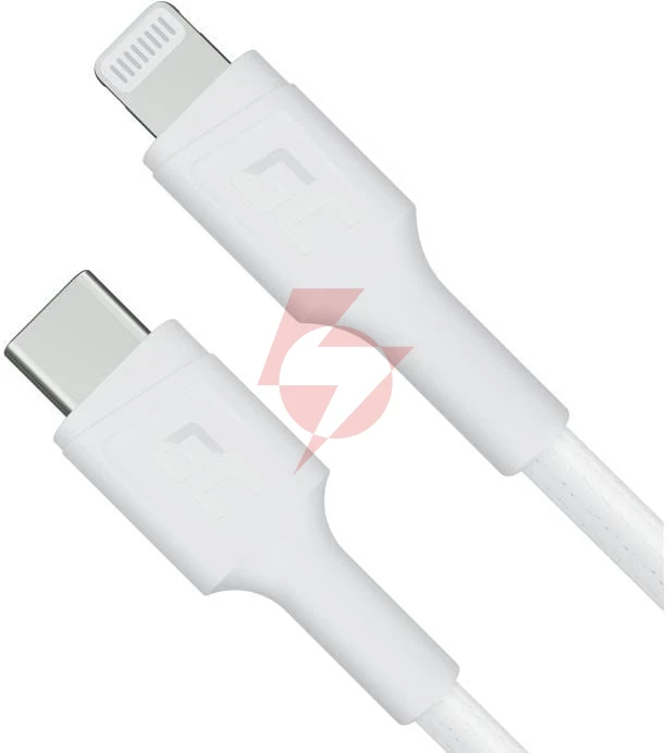 Kabel usb-c / lighthing green cell powerstream 100cm biały pd apple iphone