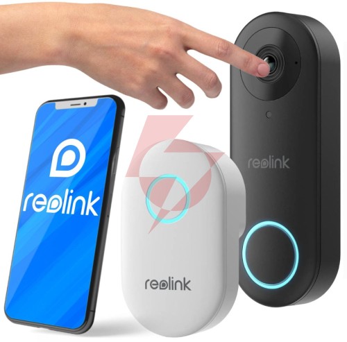 Reolink bezprzewodowy wideo dzwonek d340w wi-fi 5mpx