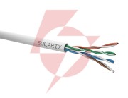 Kabel skrętka solarix cat.5e u/utp pvc karton 305m