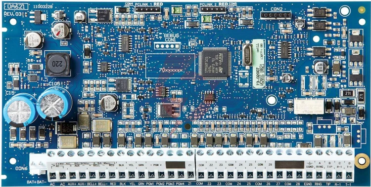 Dsc centrala hs2016 eu/board only/no man hs2016pcbe