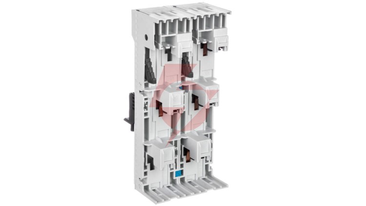 Adapter na szyny szerokości 90mm 25A rozstaw 60mm 1 szyna BBA0R-25 101453