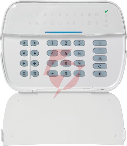 Dsc klawiatura led 16z led hardwired f1-f5 efsp hs2lede1