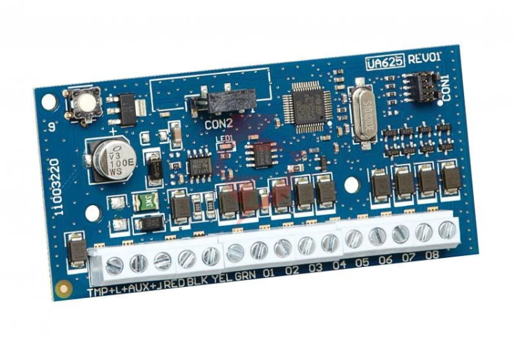 Dsc moduł rozszerzeń wyjść niskoprądowych neo 8 output module expander hsm2208