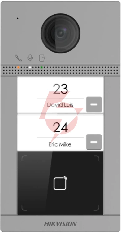 Stacja bramowa hikvision ds-kv8213-wme1(c)/flush