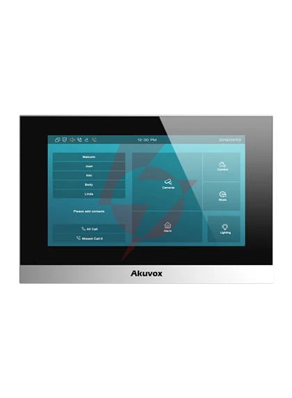 Zestaw wideodomofonowy 2wire akuvox (c313w-2/r20a-2)