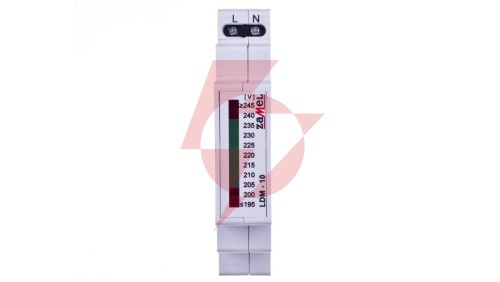 Wskaźnik napięcia modułowy 1-fazowy L-N 195-245V LDM-10 EXT10000030