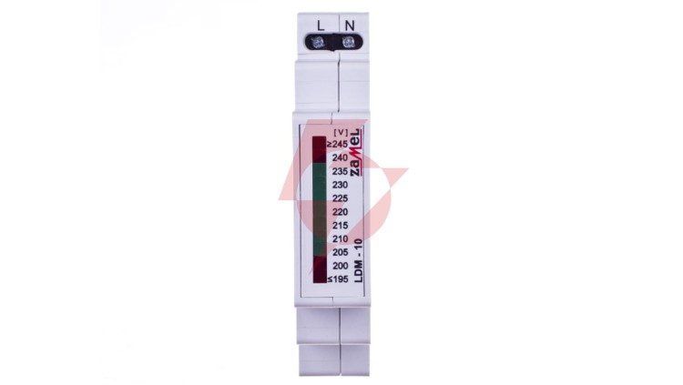 Wskaźnik napięcia modułowy 1-fazowy L-N 195-245V LDM-10 EXT10000030