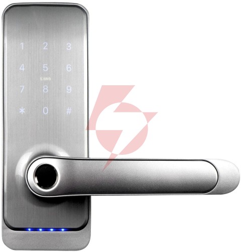 Klamka z kontrolerem dostępu eura elh-01h4 silver