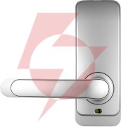 Klamka z kontrolerem dostępu eura elh-01h4 silver