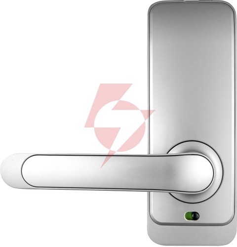 Klamka z kontrolerem dostępu eura elh-01h4 silver
