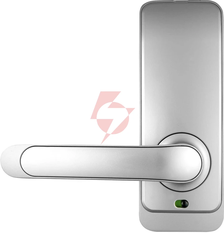 Klamka z kontrolerem dostępu eura elh-01h4 silver