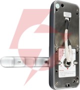 Klamka z kontrolerem dostępu eura elh-01h4 silver