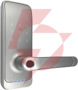 Klamka z kontrolerem dostępu eura elh-01h4 silver