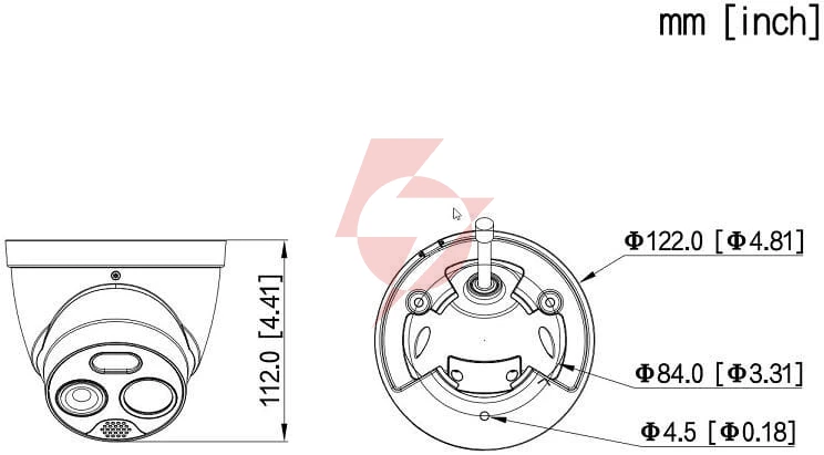 Kamera termowizyjna dahua tpc-df1241-b7f8-s2