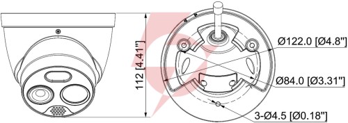 Kamera termowizyjna dahua tpc-df1241-b3f4-s2