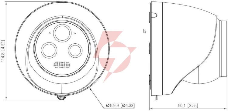 Kamera ip dahua hy-ft121ld-td1f4