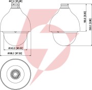 Kamera ip dahua sd50225db-hny
