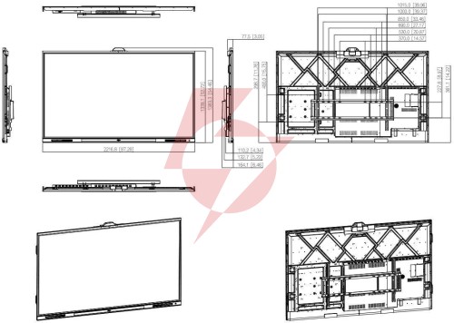 Monitor tablica interaktywna dahua lph98-mc470-p