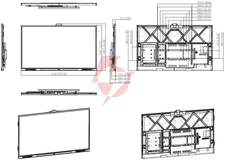 Monitor tablica interaktywna dahua lph98-mc470-p