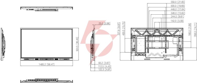 Monitor tablica interaktywna dahua lph65-st420
