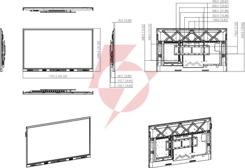 Monitor tablica interaktywna dahua lph75-st420