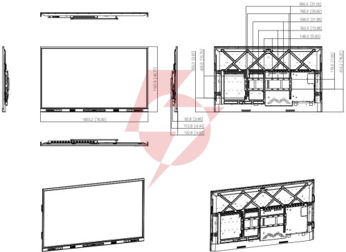 Monitor tablica interaktywna dahua lph86-st420
