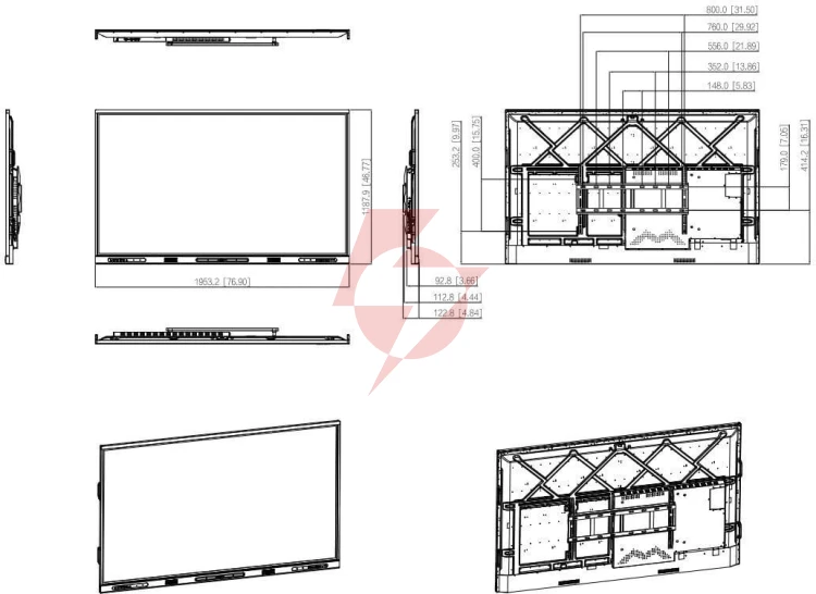 Monitor tablica interaktywna dahua lph86-st420