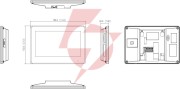 Monitor wideodomofonu dahua vth5421hw-w