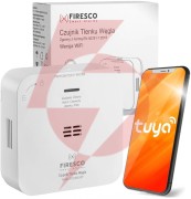Czujnik czadu firesco fco-850 wf z wifi aplikacja tuya