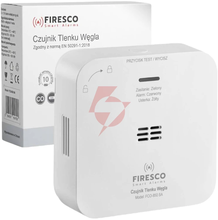 Czujnik czadu firesco fco-850 sa